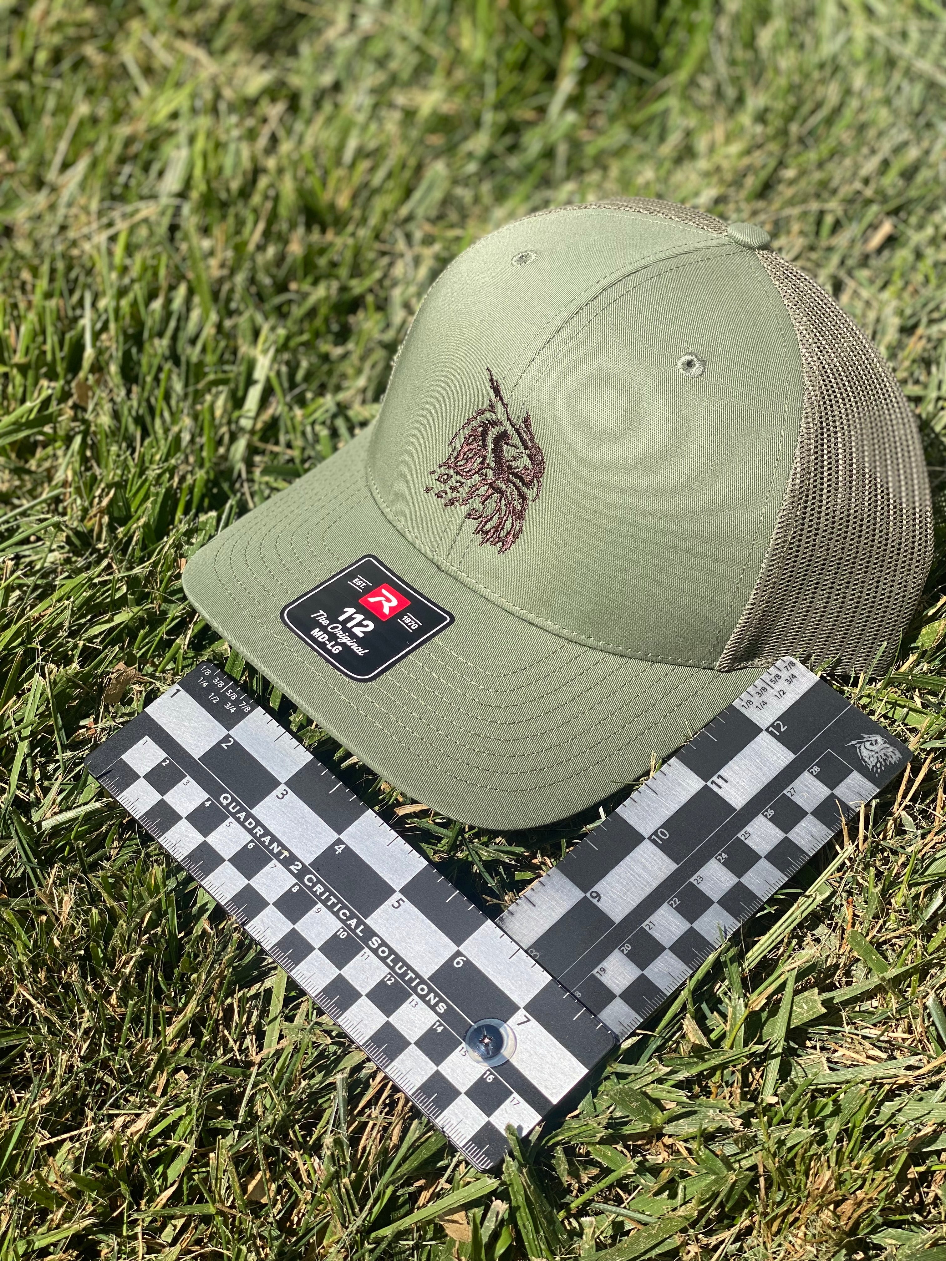 Embroidered Hat ; Eagle Owl