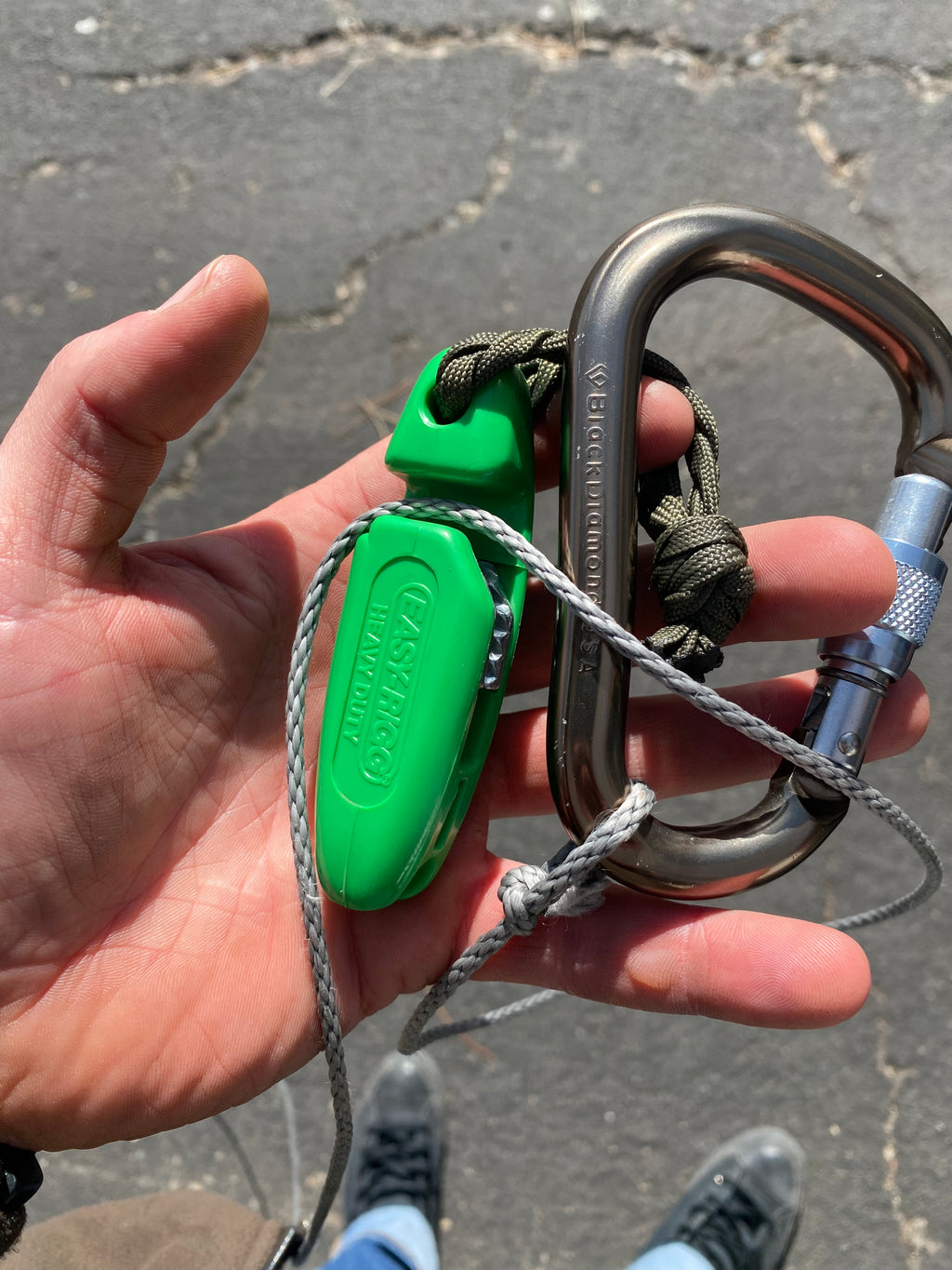 Easy-Rigg Rope Handle