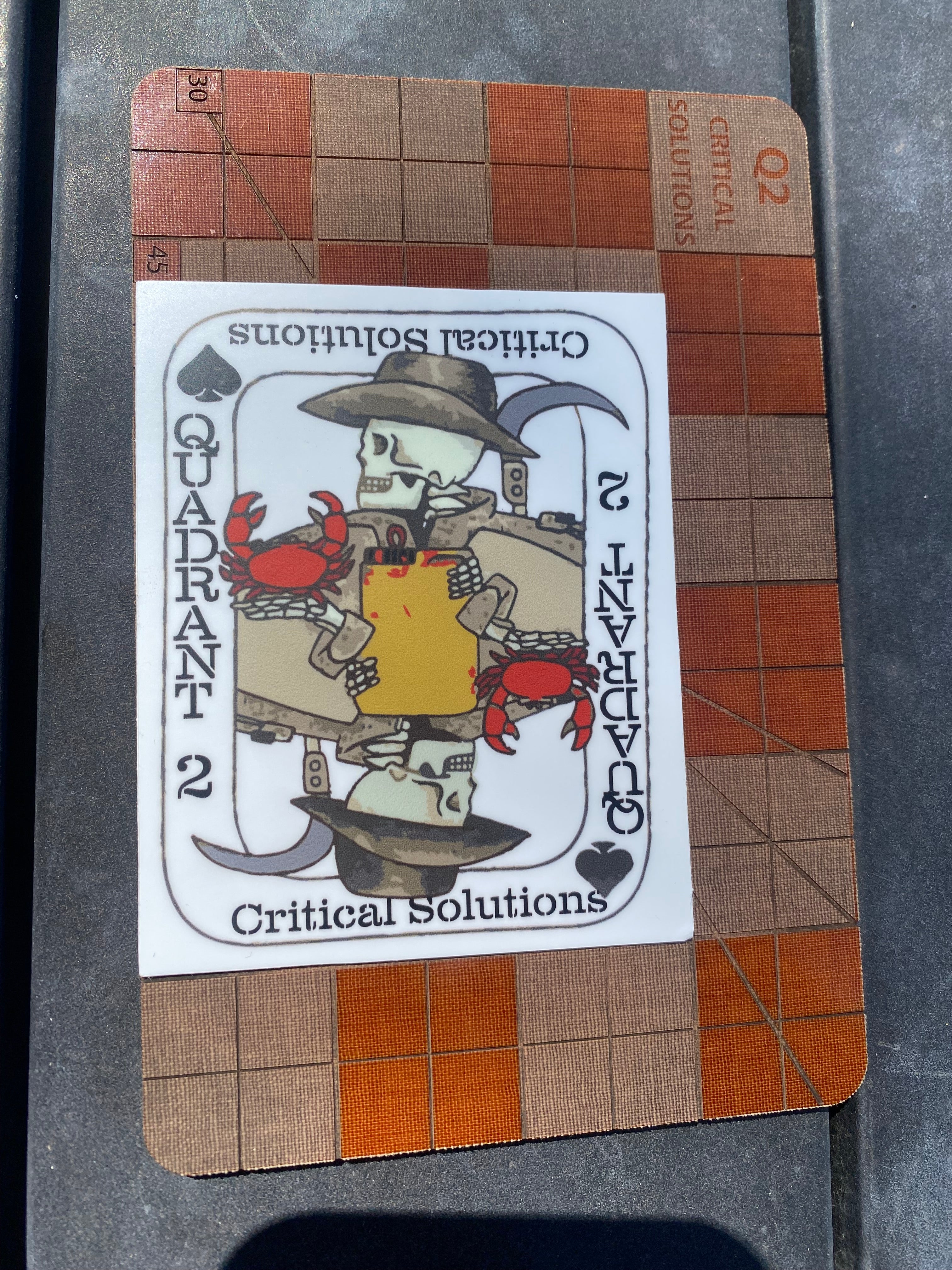 Q2 Critical Solutions Sticker