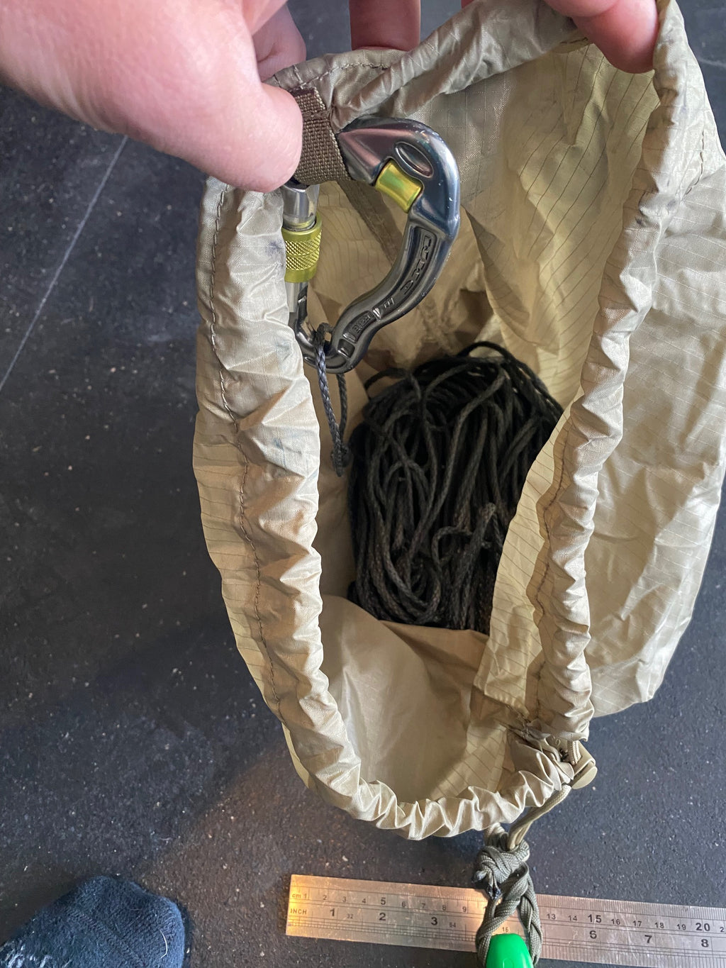 Throw / Stay Rope Bag