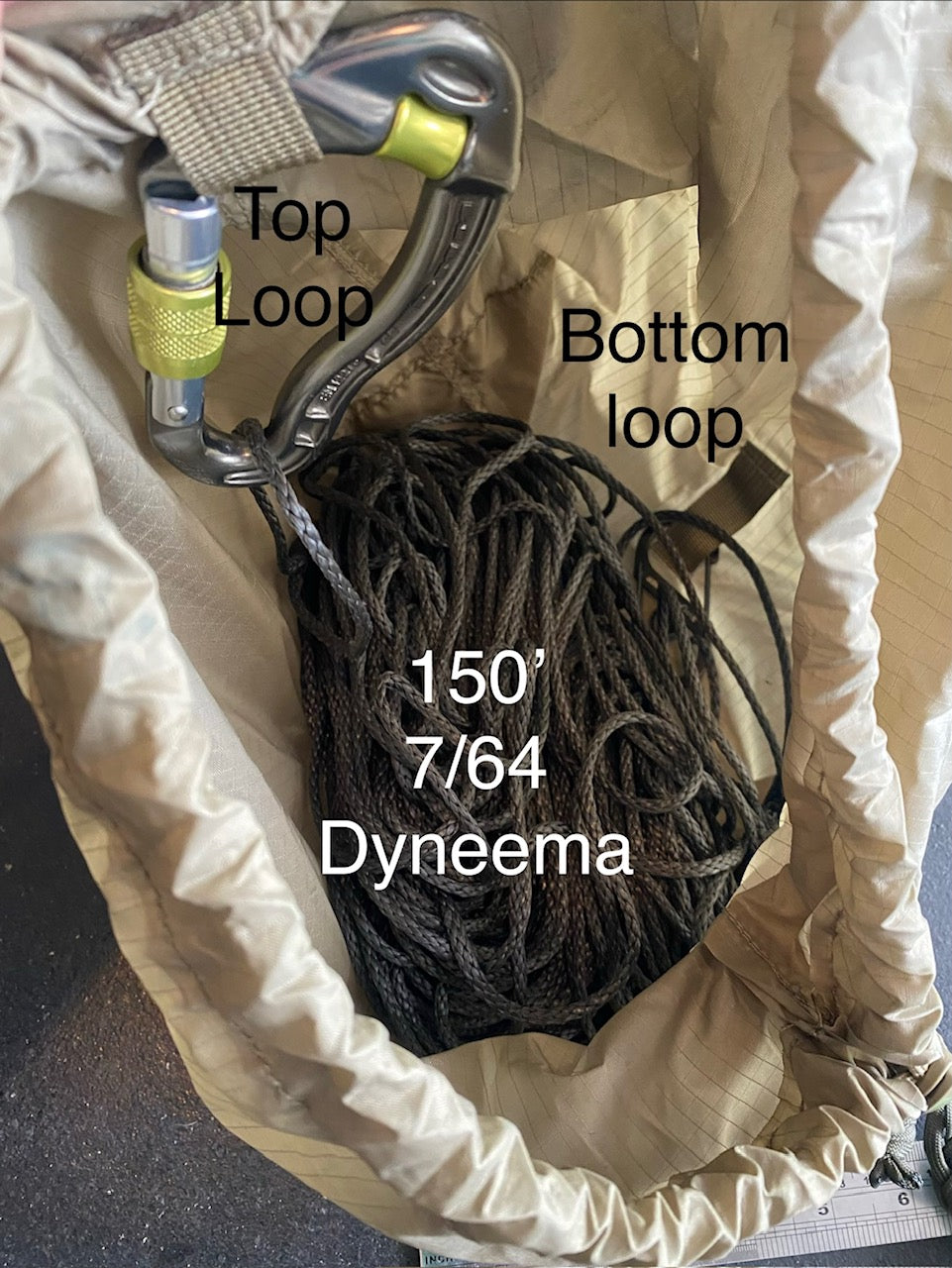 Throw / Stay Rope Bag
