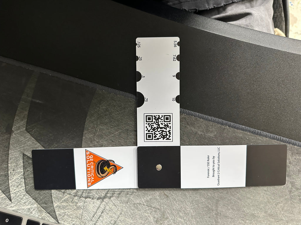 Forensics / SSE Fold-Out Ruler